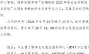 关于申请“在穗院校2022年毕业生求职创业补贴”的学生名单公示