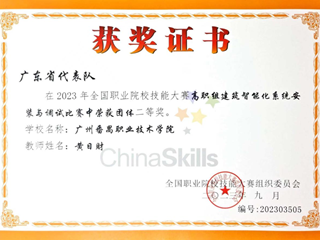2023年全国职业院校技能大赛：团体二等奖