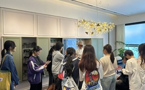 吴强带领艺术设计学院师生走访索菲亚、共和都市公司