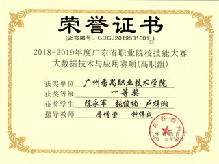2018-2019年度省赛大数据技术与应用赛项一等奖-詹增荣、钟伟成