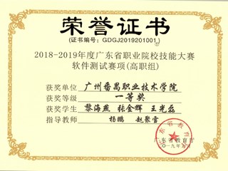 2018-2019年度省赛软测赛项一等奖-杨鹏、赵聚雪
