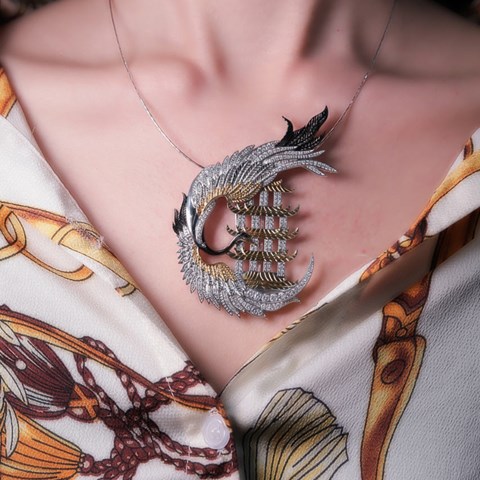 学生获奖作品《黄鹤楼》